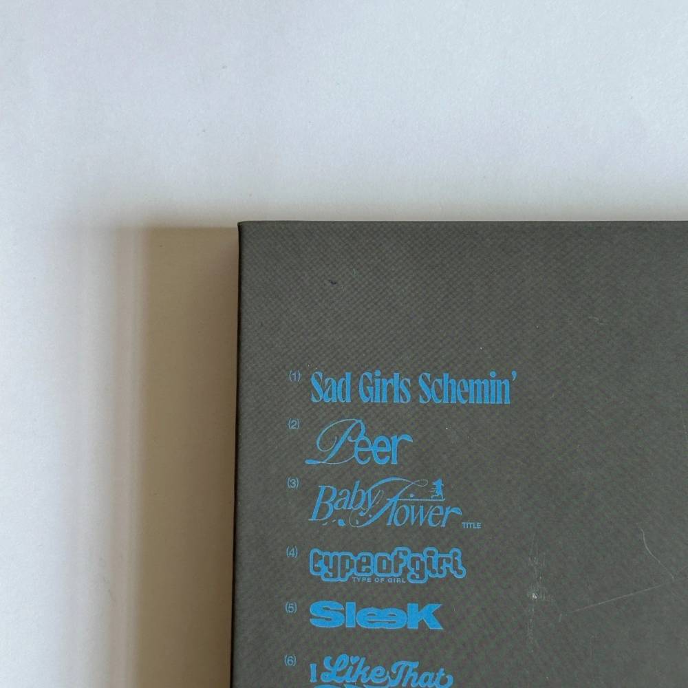 TRIPLES 7TH MINI ALBUM 'LOVE&POP PT.1' WALLFLOWER ZENITH UNIT HAND
